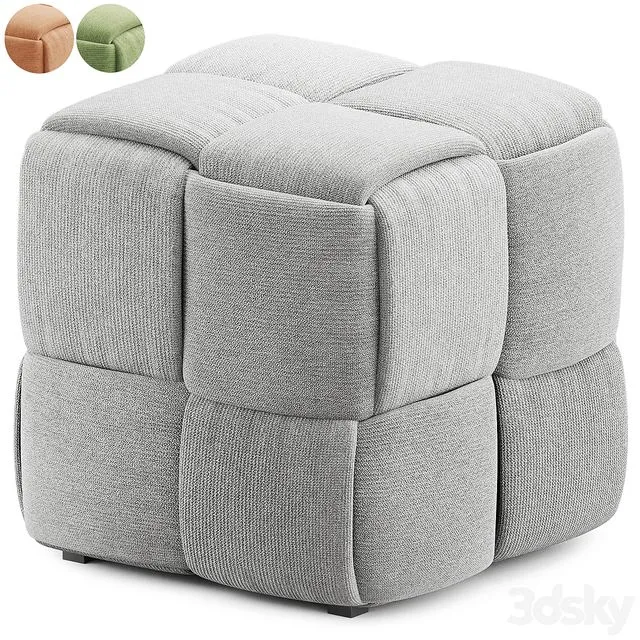 Pouf CLAUM from Divan ru 3D Model