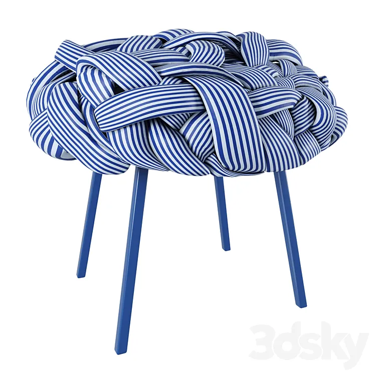 Pouf cloud 3D Model Free