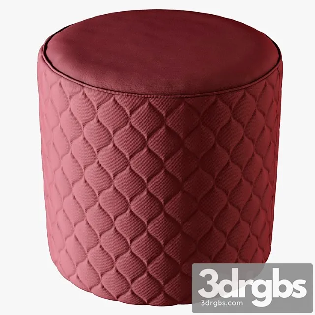 Pouf corolle 2 3D Model Free