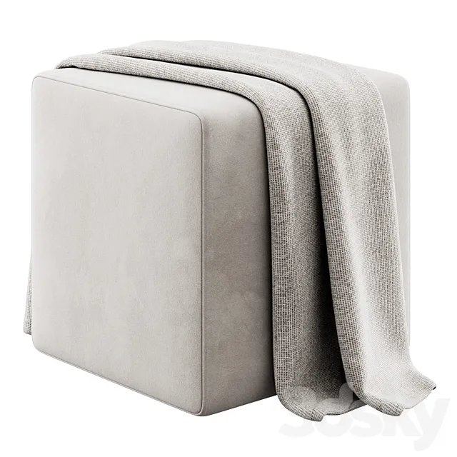 Pouf Cube by Divan ru 3D Model