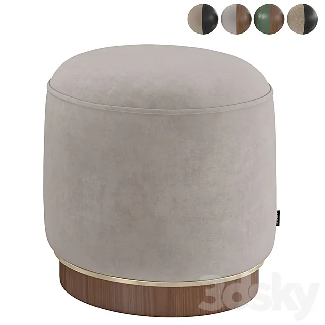 Pouf Eddy 3D Model