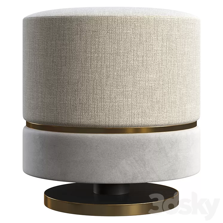 Pouf Frato Parma 3D Model