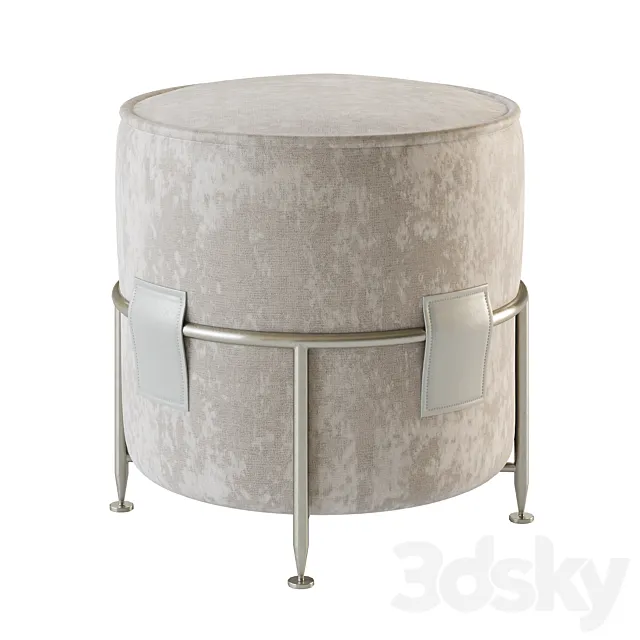 POUF HAUT AMARETTO 3D Model