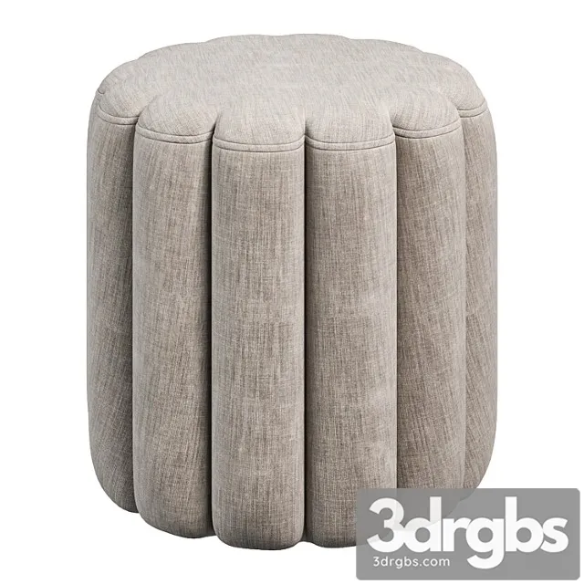 Pouf Justyna 1 3D Model Free