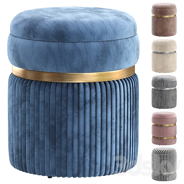 Pouf Laksi by inmyroom.ru_Пуф Лакси 3D Model