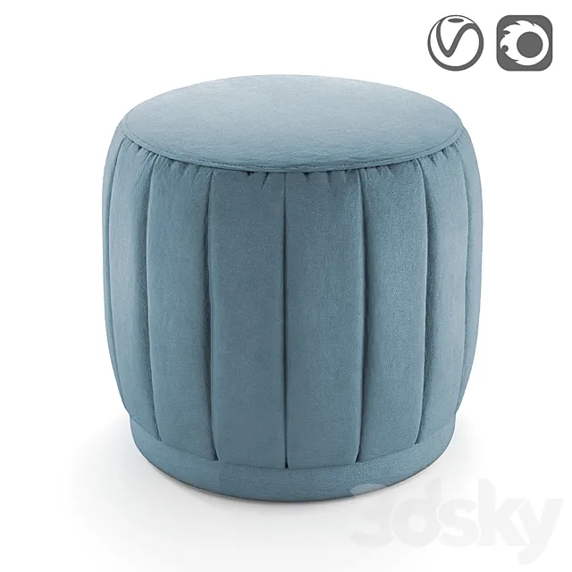 Pouf LEONE 3D Model
