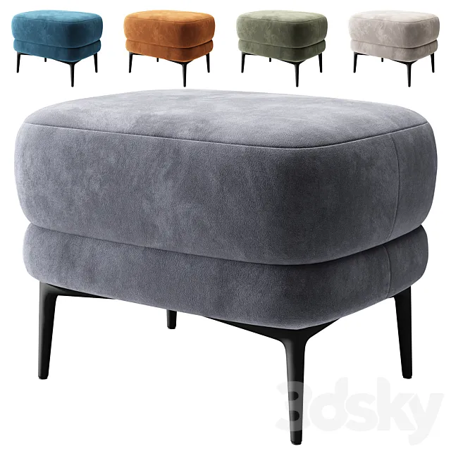 Pouf Malme Divanchik.ru 3D Model