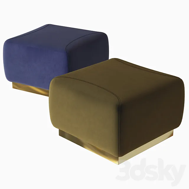 pouf mike laskasas 3DModel