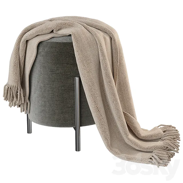 Pouf Myimagination 3D Model