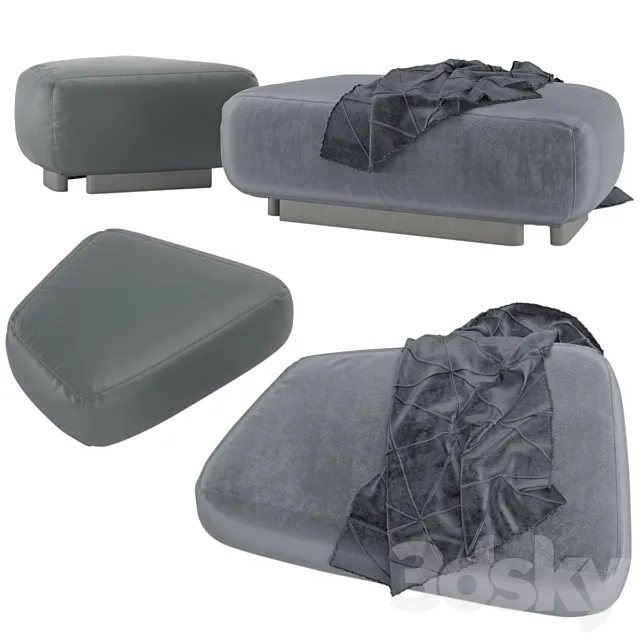 Pouf Piet Boon NOOR pouf 3DModel