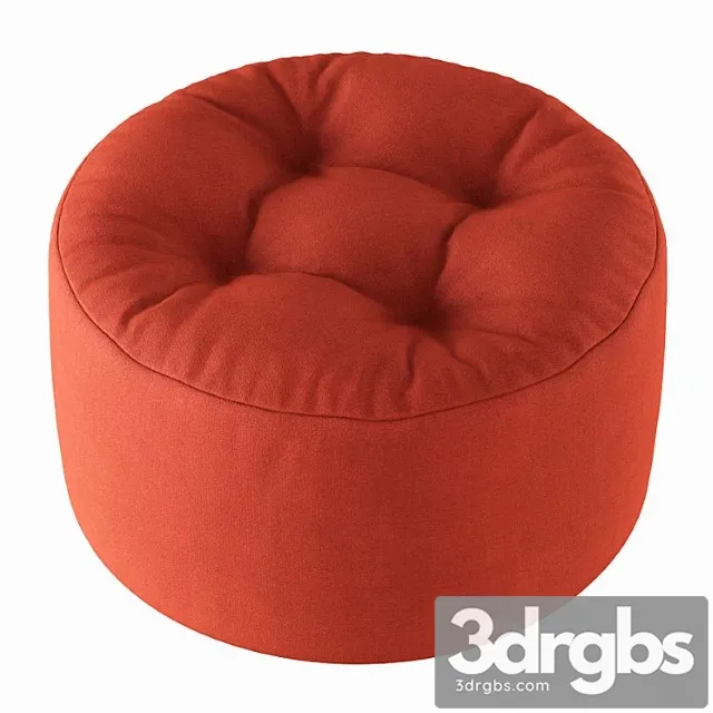Pouf rigo salotti 2 3D Model Free