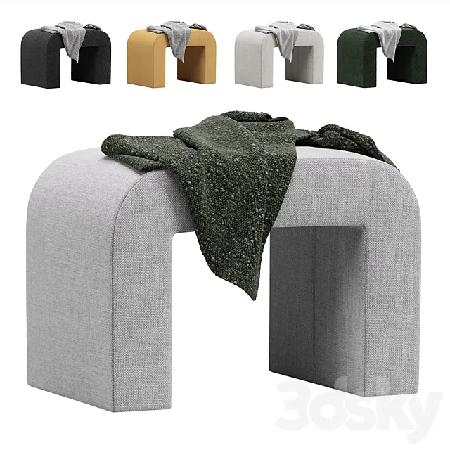 Pouf Rint by Divan.ru _ Pouf Rint 3D Model