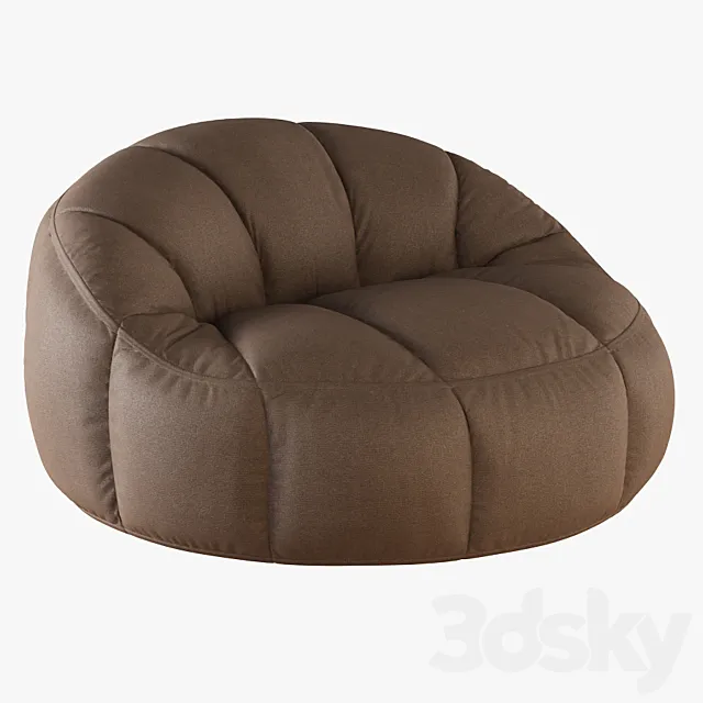 Pouf rondo 3D Model