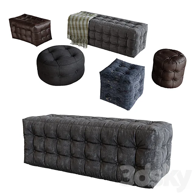 Pouf Set Free Download
