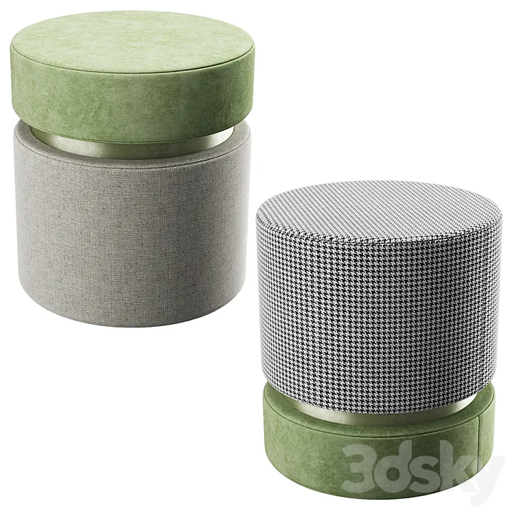 pouf Sleep House 3D Model Free