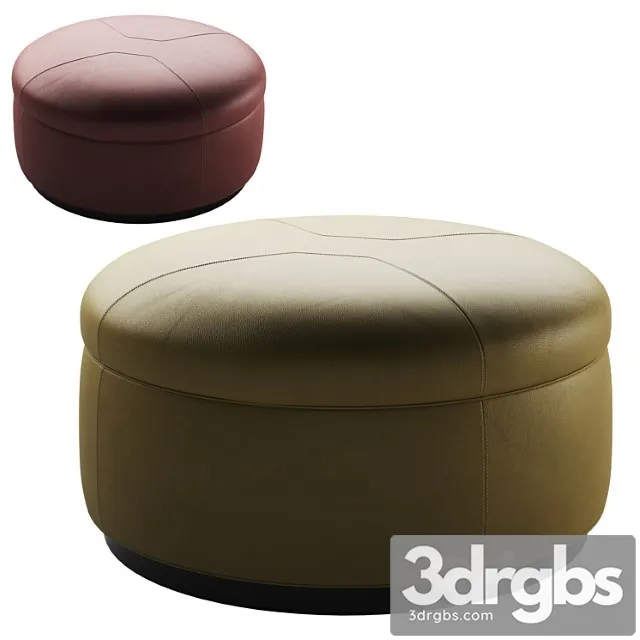 Pouf tuffet by minotti 2 3D Model Free