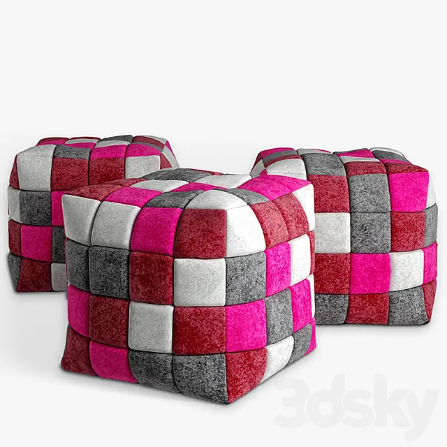 pouf tula 3DModel