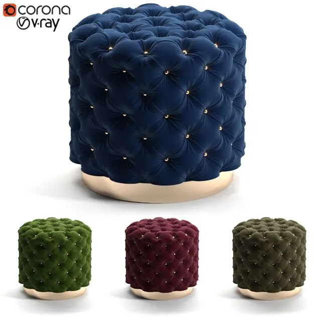 pouf_001 3D Model