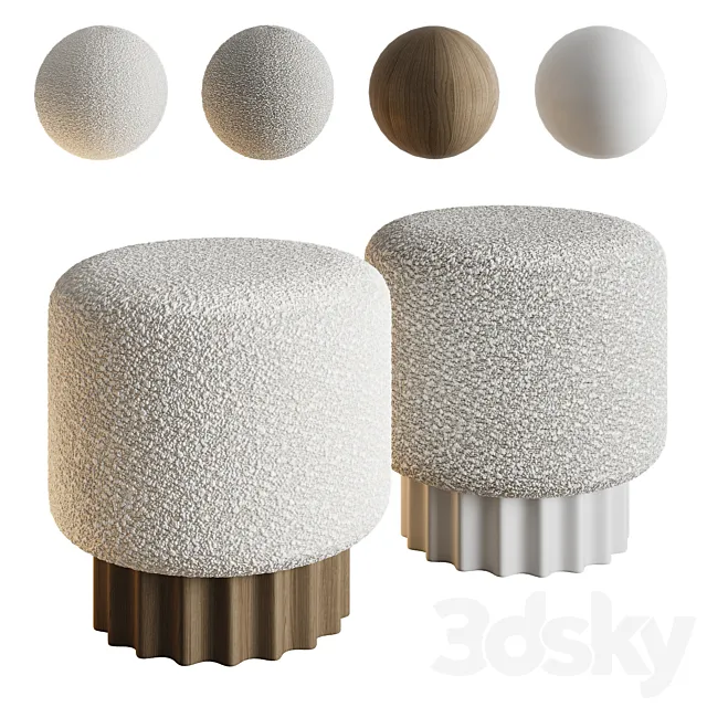 Pouffe AEMILIUS 3DModel