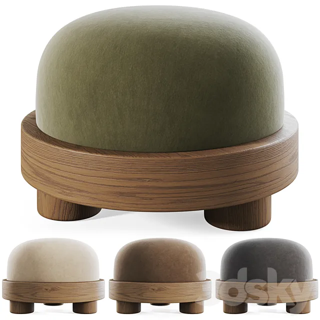 Pouffe AVA from Corner design 3DModel