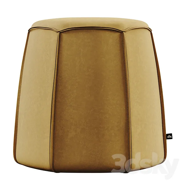 Pouffe Domkapa Angles 3DModel