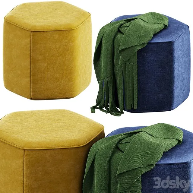 pouffe GEDA 3D Model