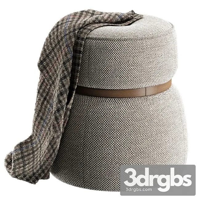 Pouffe Lepli 3D Model Free