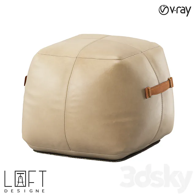 Pouffe LoftDesigne 31800 model 3D Model
