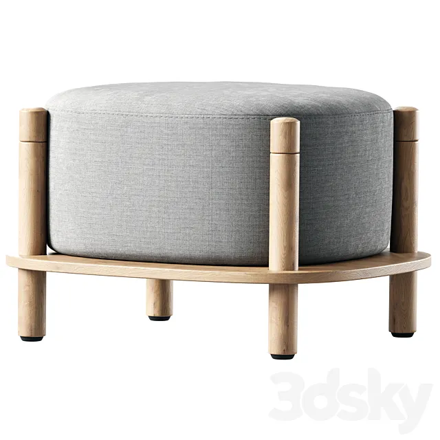 Pouffe Muse by cosmo 3D Model