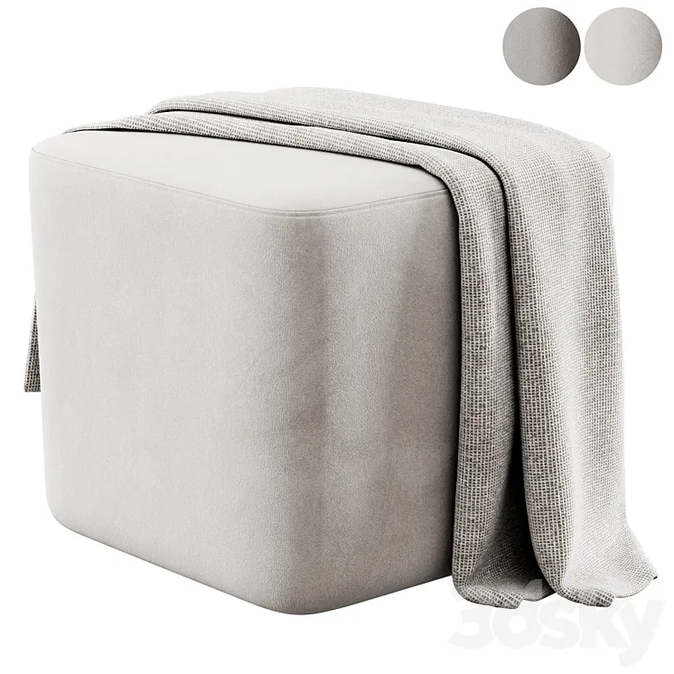 Pouffe Puzzle by Luxy 3D Model Free Download
