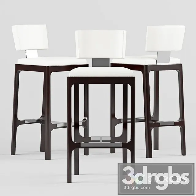 Povell Bonnell Gramercy Stool 3D Model Free