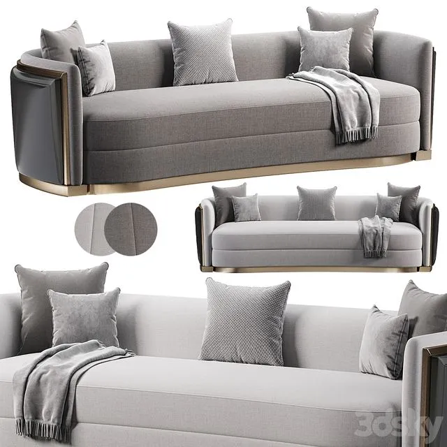 POWDERY SOFA by Bykepi 3D Model