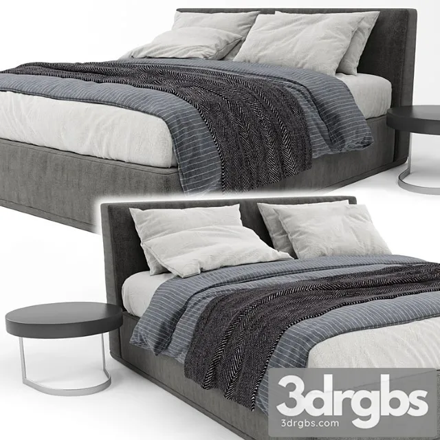 Power bed 2 2 3D Model Free