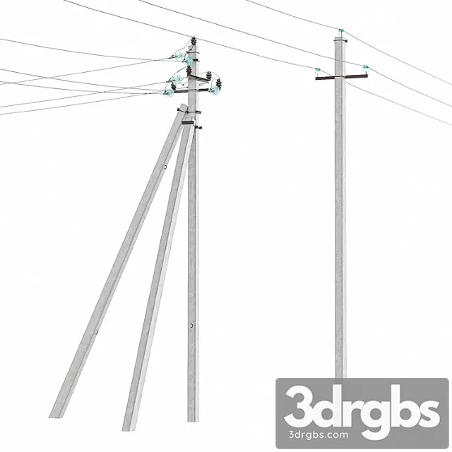Power line post Free Download