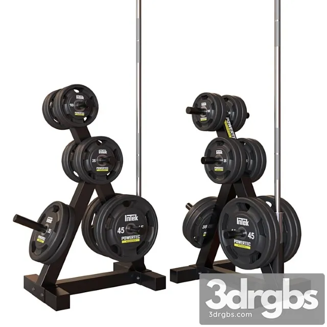 Powertec weight rack 3D Model Free