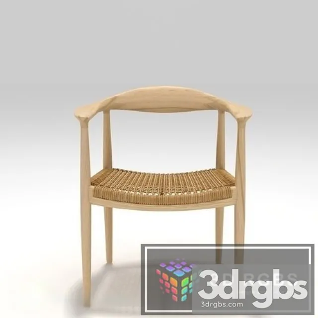 PP501 PP Mobler Chair 3D Model Free