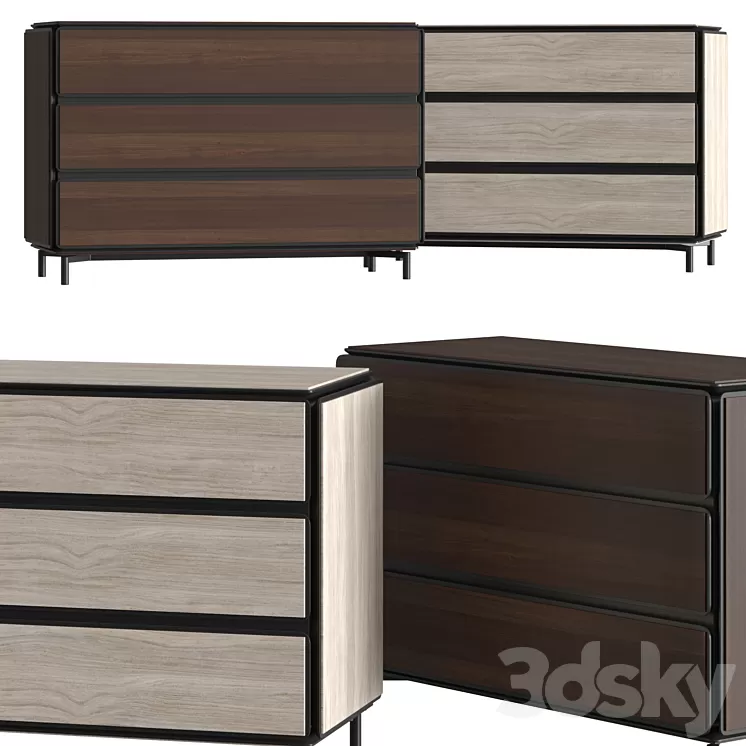 Praddy Barbican Sideboards 3D Model