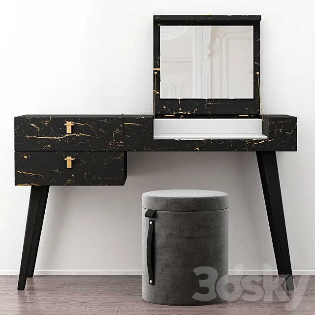 PRADDY PEARL dressing table 3D Model