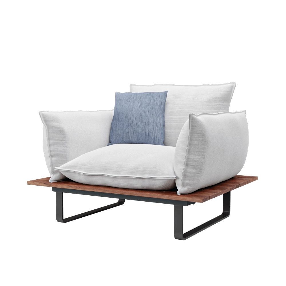 Pradex - Armchair Meranti 3D Model