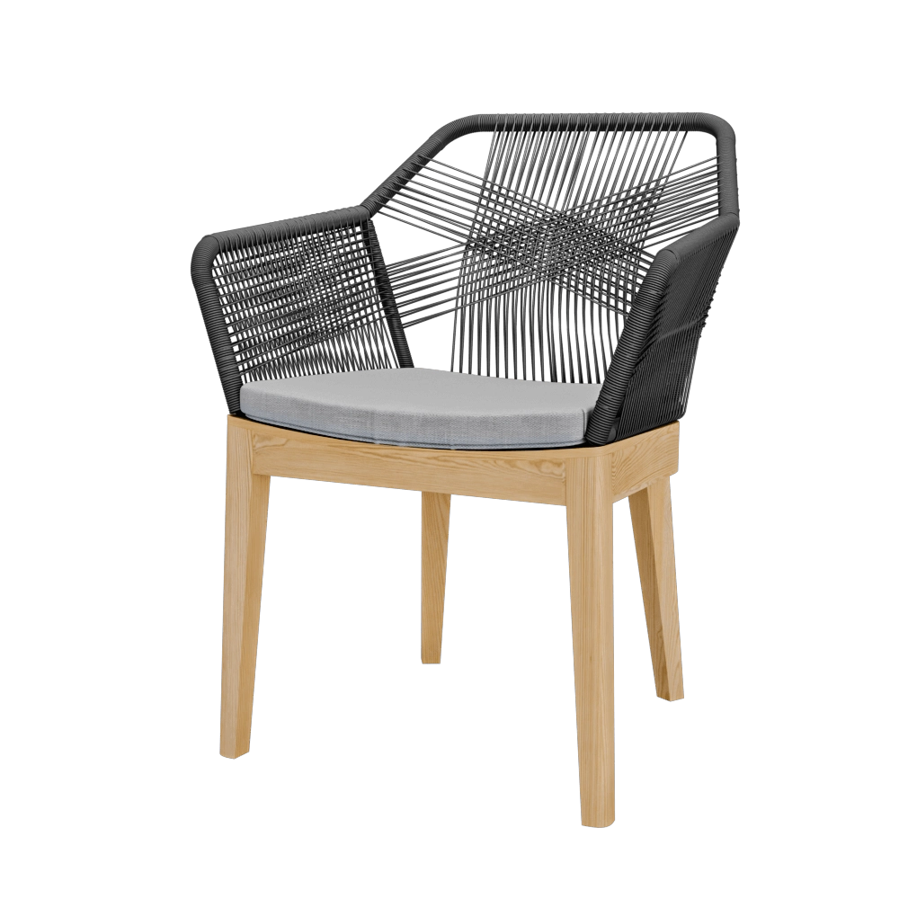 Pradex - Chair Wood 3 3D Model