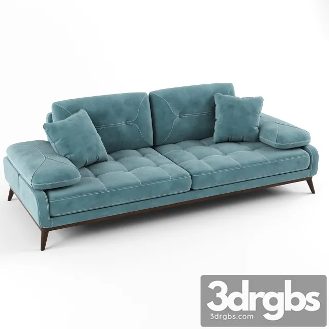 Pralin Koltuk Takimi Sofa 2 3D Model Free