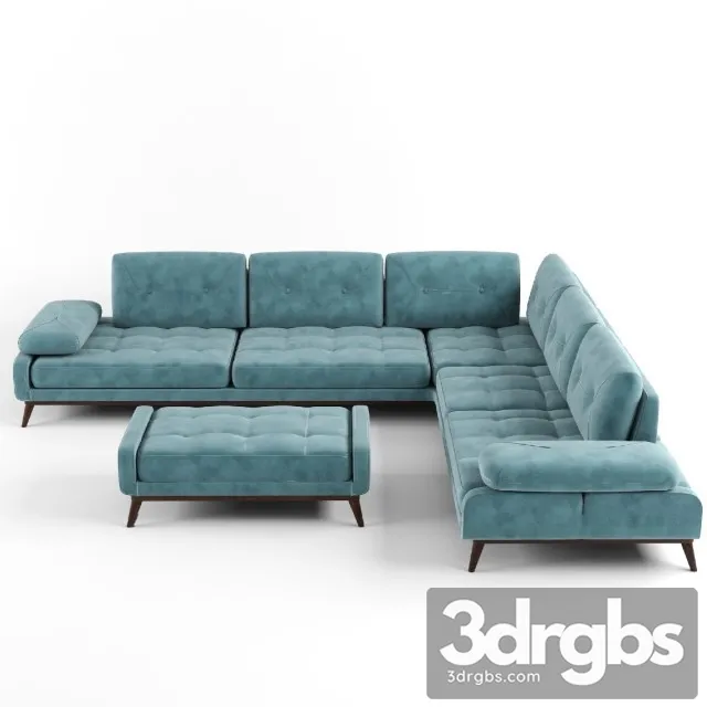 Pralin Koltuk Takimi Sofa 3D Model Free