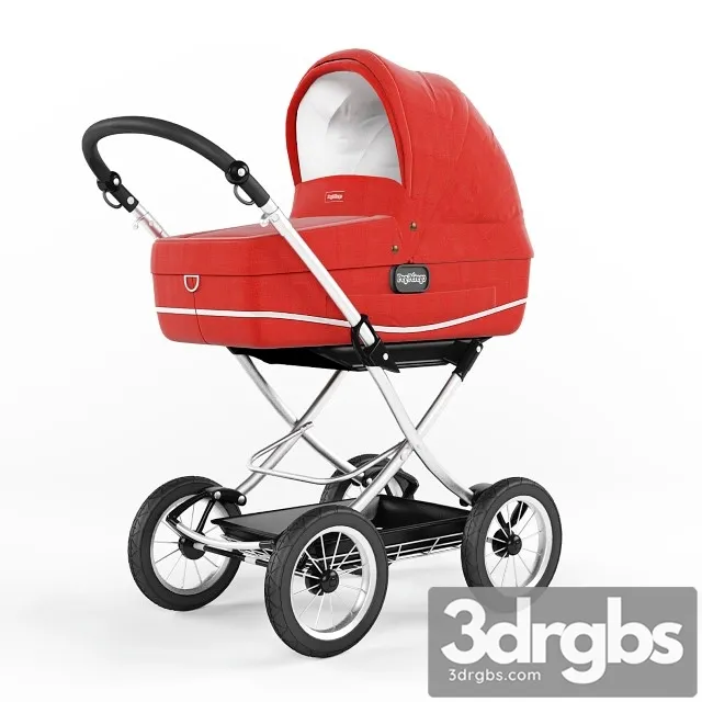 Pram Peg Perego 3D Model Download