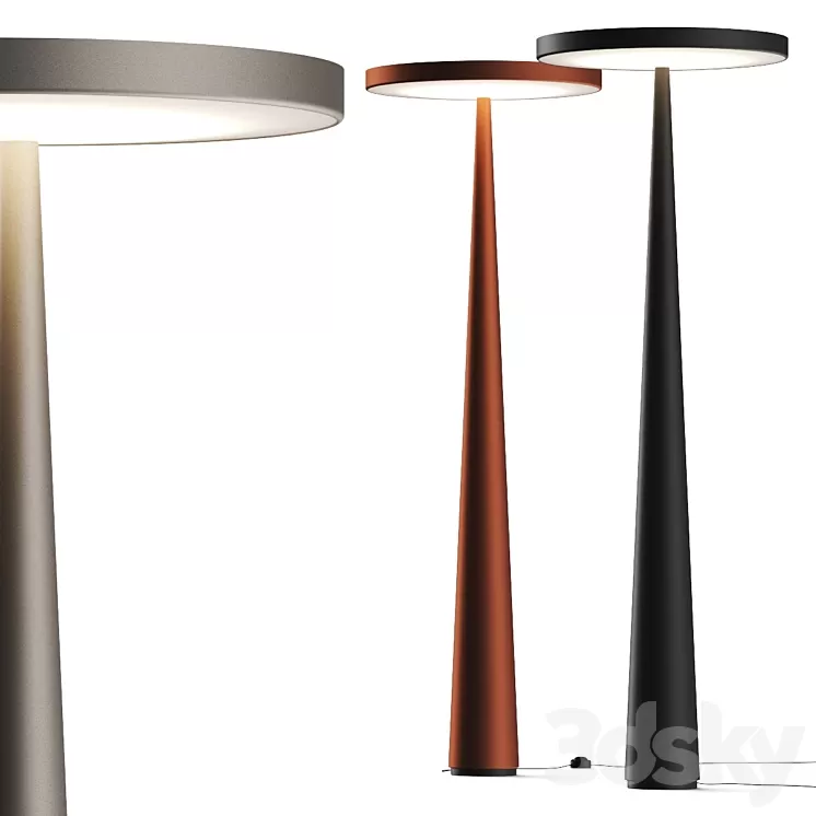 Prandina Equilibre Floor Lamp 3D Model Free