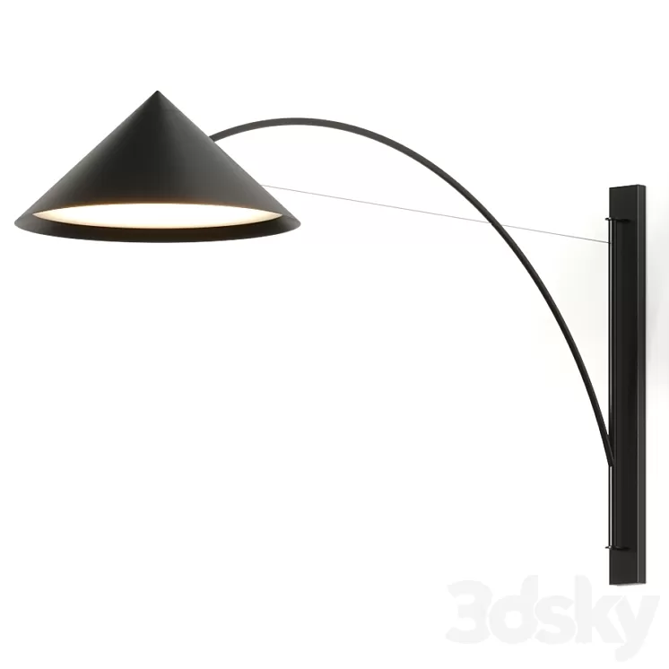 Prandina Flyer Wall Lamp 3D Model
