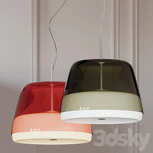 Prandina LA BELLE Pendant Light 3D Model
