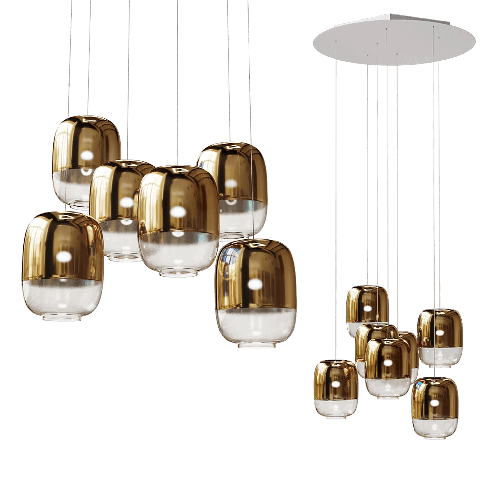 Prandina - Pendant lamp Gong mini 3D Model