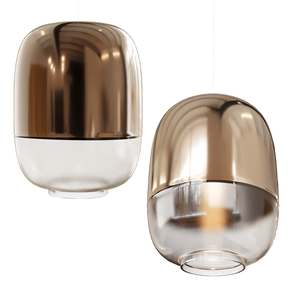 Prandina - Suspension lamp Gong 3D Model