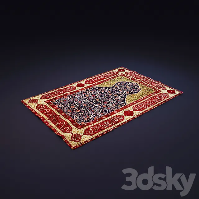 Prayer pad 3D Model