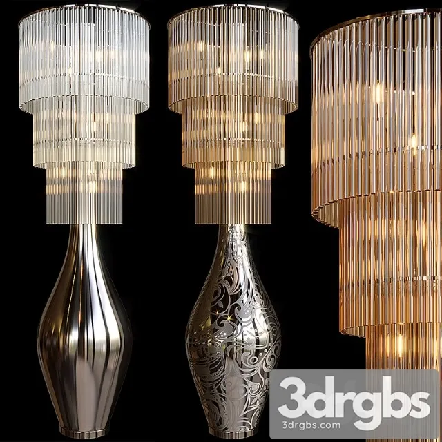 Preciosa Floor Lamp 3D Model Free